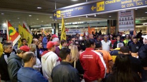 Aeroporto protesto 1