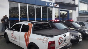 Incidente com policiais ocorreu na agência da CEF