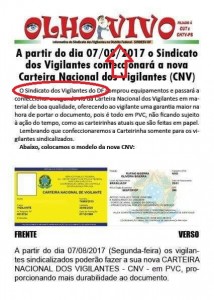 Aviso que está circulando, acima, é do DF