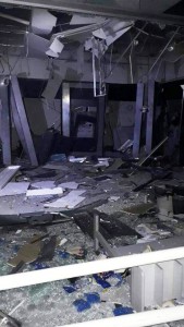 Agência em Taquari foi explodida nesta sexta-feira