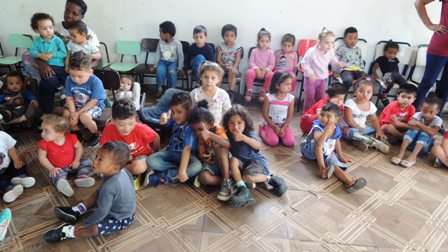 Creche Três Corações, na Vila Bom Jesus, tem sido uma das entidades beneficiadas