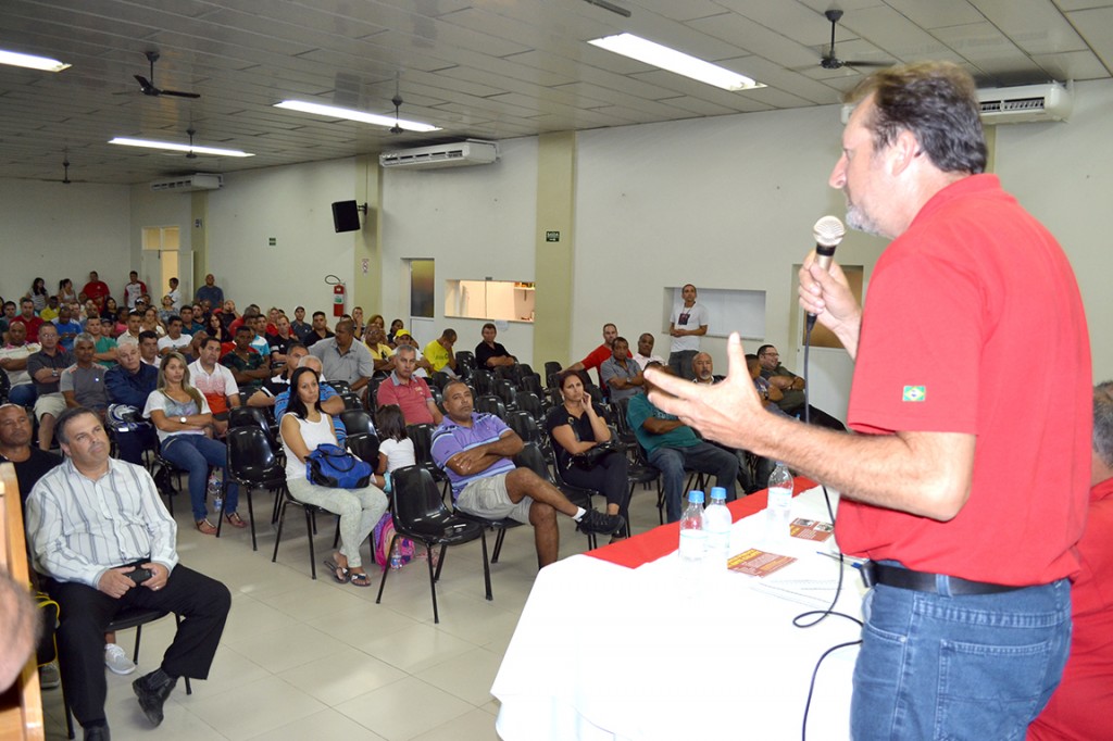 Presidente da CUT, Claudir Nespolo