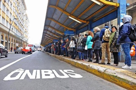 Ônibus não vão circular domingo (Foto: Alina Souza/Correio do Povo)