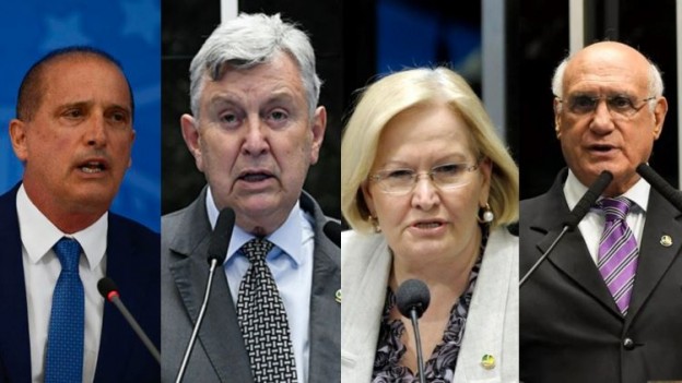 Onix, Heinze, Ana Amélia e Lasier são candidatos nesta eleição