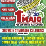 1º de Maio - Porto Alegre - Por um Brasil mais justo!