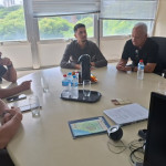 José Airton e Fabiano Sanhudo tiveram reunião no Daer