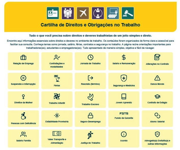 Cartilha - Direitos e Obrigações no Trabalho