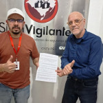 Presidente José Airton e o representante do Pay Card