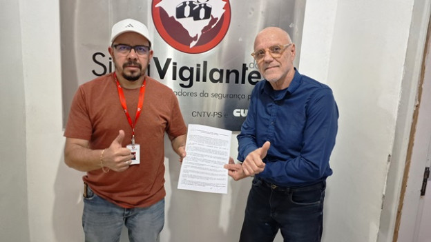 Presidente José Airton e o representante do Pay Card