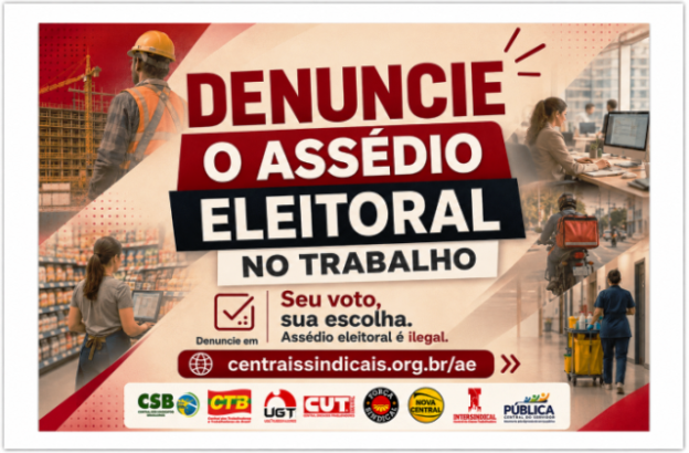 assédio eleitoral - CUT - site
